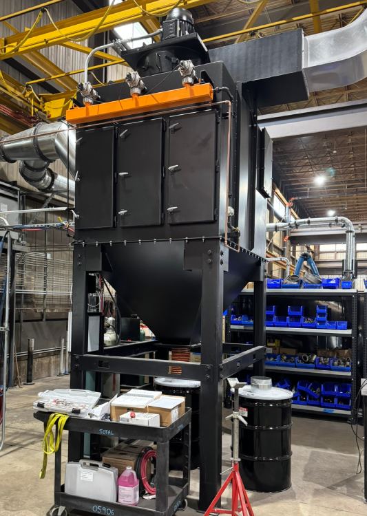 Custom Dust Collector Fabrication – AGI Fabricators